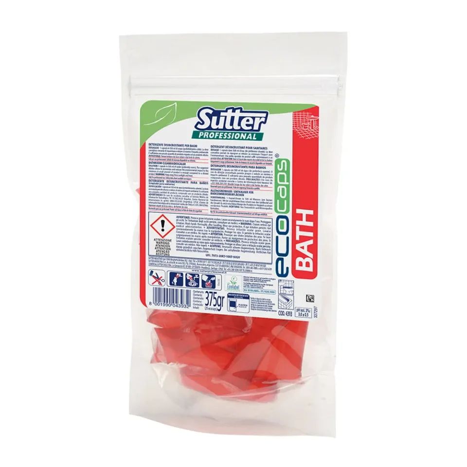 Agent de curățare pentru baie Sutter Ecocaps Bath, 25 capsule x 15 g