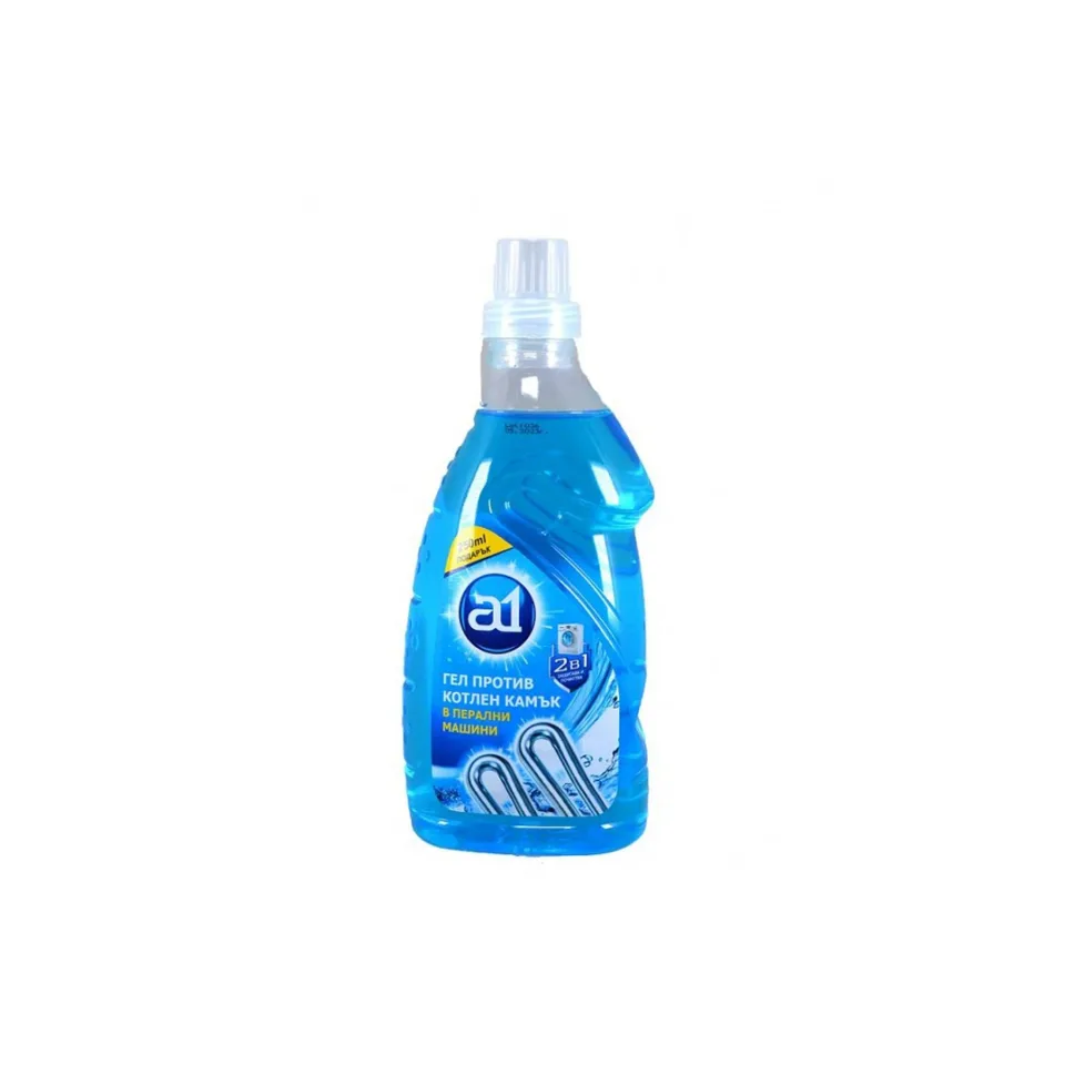 Detergent pentru depuneri calcaroase A1, pentru mașini de spălat, gel, 1 L