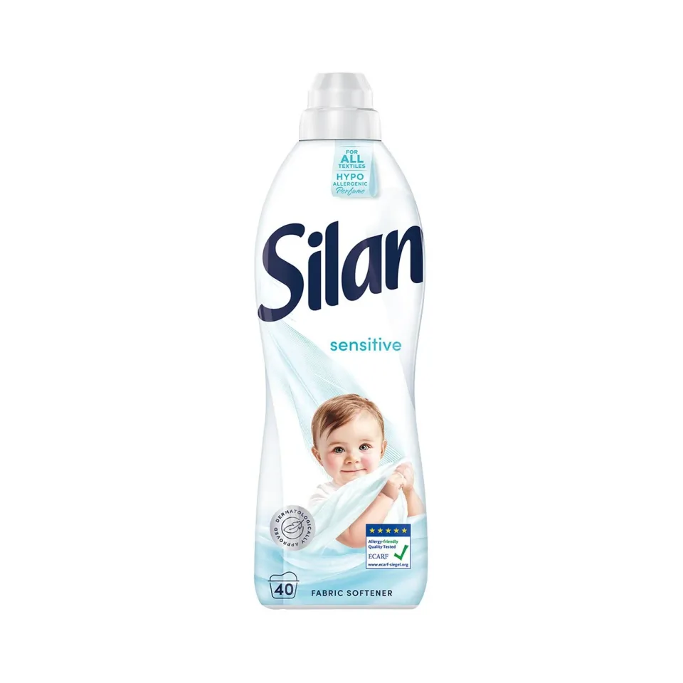 Balsam de rufe Silan Sensitive, pentru 36 spălări, 880 ml