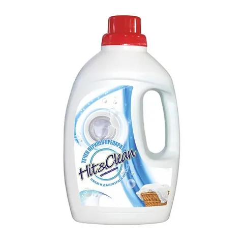 Detergent de rufe Hit&Clean, universal, lichid, 1.5 L