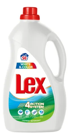 Detergent pentru rufe Lex White & Color, universal, 3 L