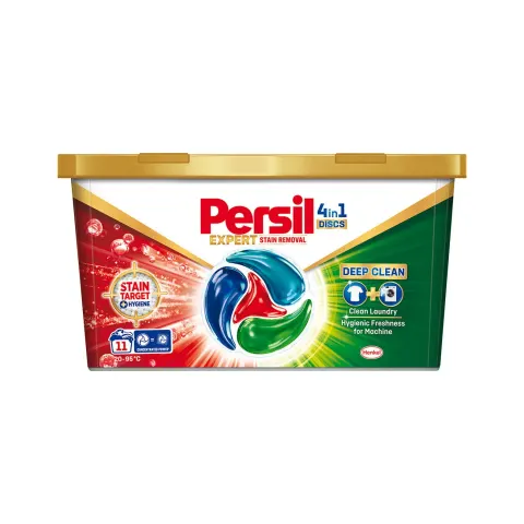 Capsule pentru rufe colorate Persil Discs, pentru îndepărtarea petelor, pentru 11 spălări