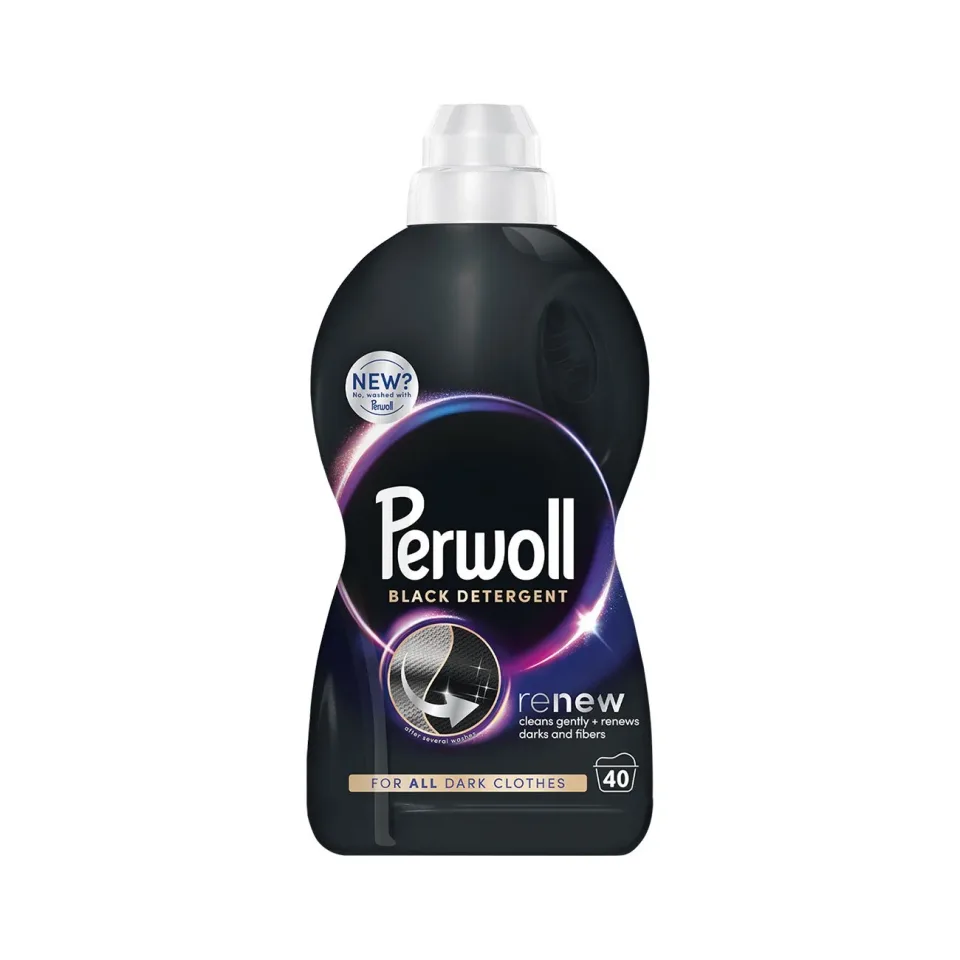 Detergent de rufe Perwoll Renew & Repair Black, 2 L, pentru 40 de spălări