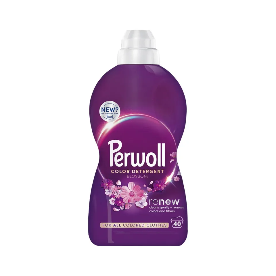 Detergent lichid Perwoll Renew & Repair Blossom, 2 L, pentru 40 de spălări