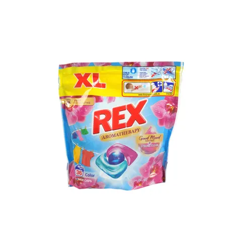 Capsule pentru rufe colorate Rex Orchid, pentru 36 de spălări