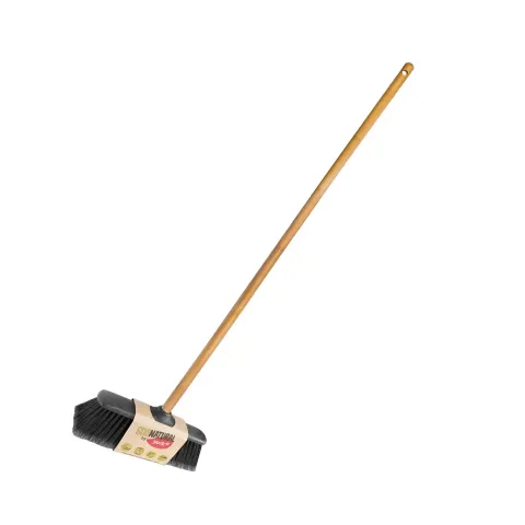Mătură York Eco Natural, 33 cm, cu coadă din bambus 120 cm