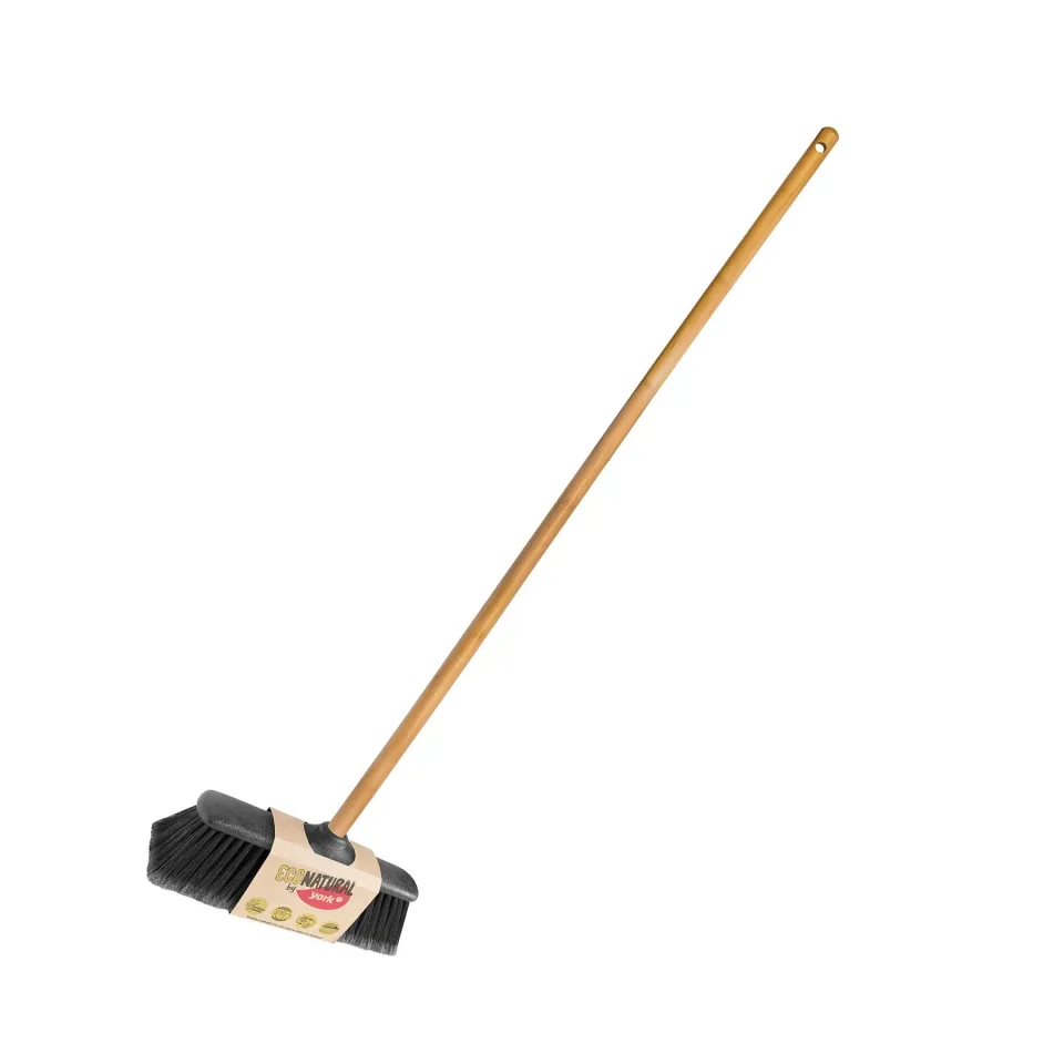 Mătură York Eco Natural, 33 cm, cu coadă din bambus 120 cm
