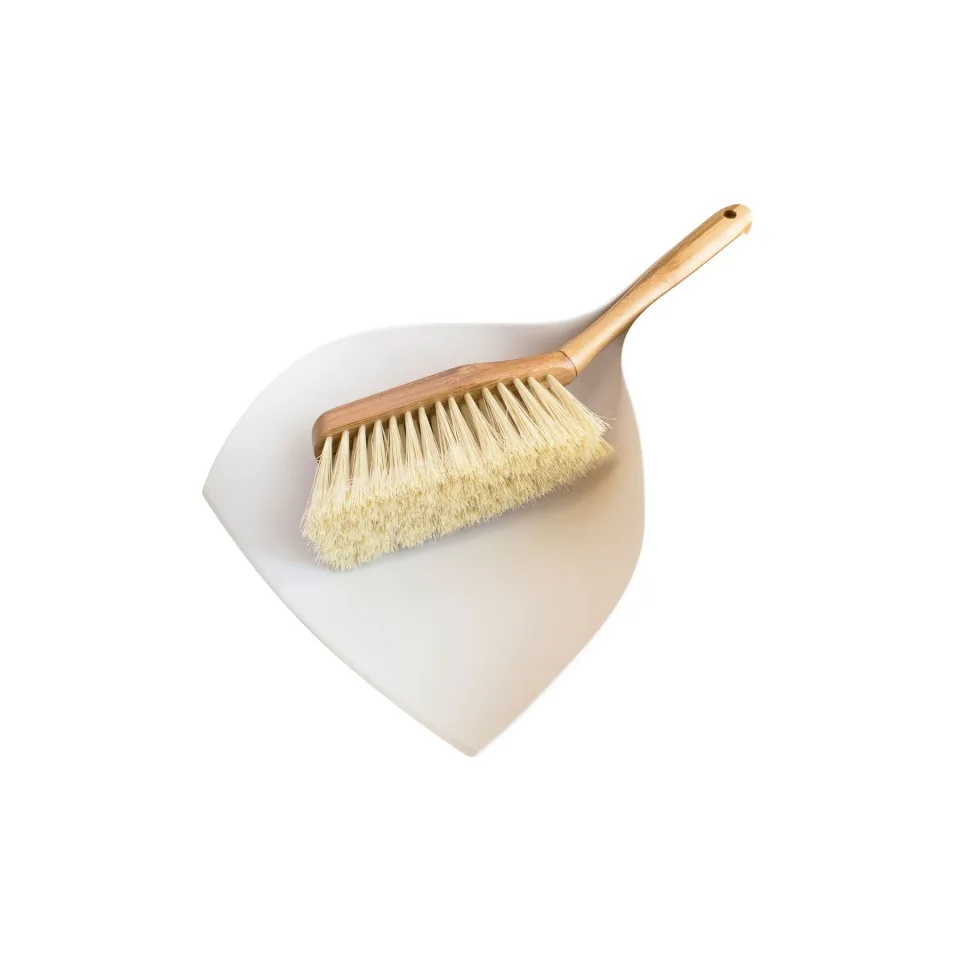 Perie York cu lopată Eco Natural Bamboo, pentru masă