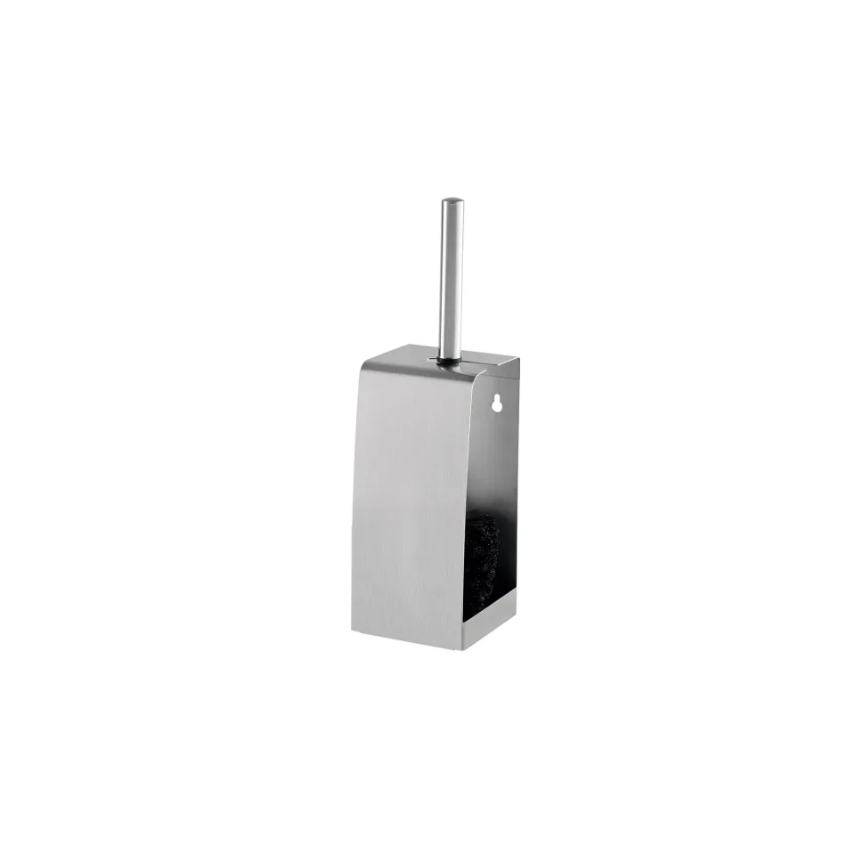 Perie pentru toaletă Dayco, metal, 8.5 x 8.5 x 31 cm, oțel inoxidabil, perii pentru toaletă