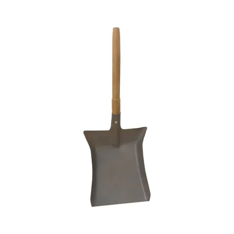 Lopată pentru gunoi, cu mâner, metal