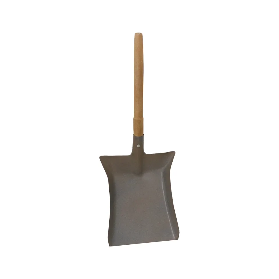 Lopată pentru gunoi, cu mâner, metal