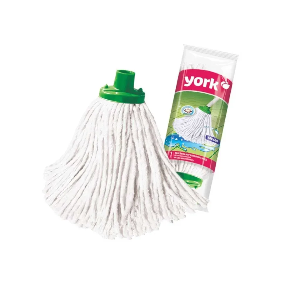 Mop York Mega, bumbac, cu filet conic, 220 g