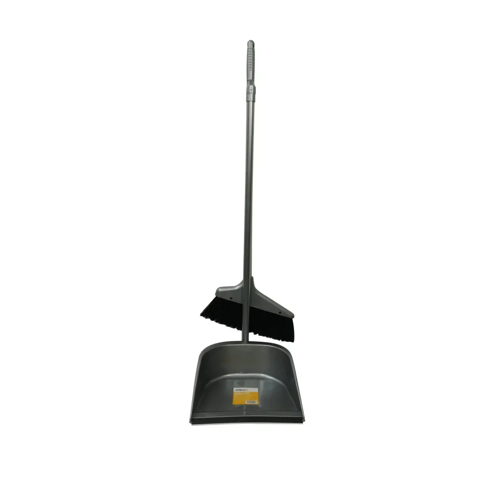 Set lopată Office 1 și mătură, PVC, 24 x 24 x 72 cm