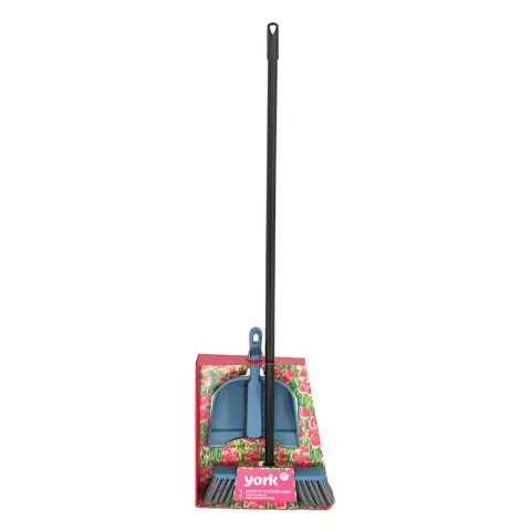 Set mătură cu coadă și perie cu făraș pentru masă York, 120 cm