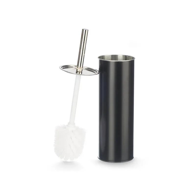 Perie de toaletă Berilo, metal, negru