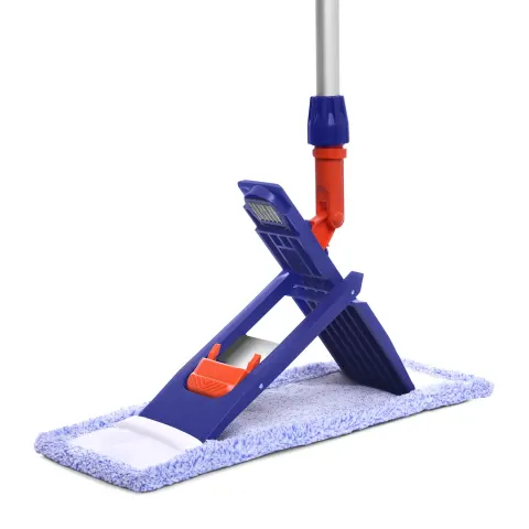 Suport pentru mop plat Hunts, cu magnet, pentru curățare umedă, 40 cm