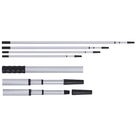 Mâner telescopic Hunts, aluminiu, 4.5 m