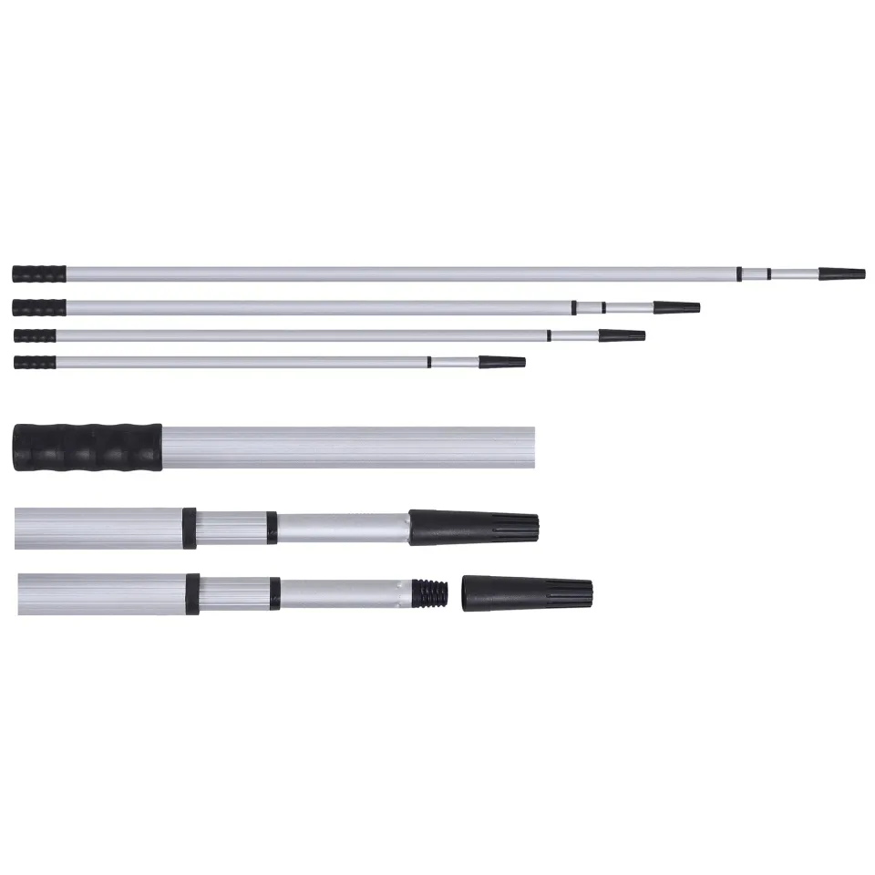 Mâner telescopic Hunts, aluminiu, 4.5 m