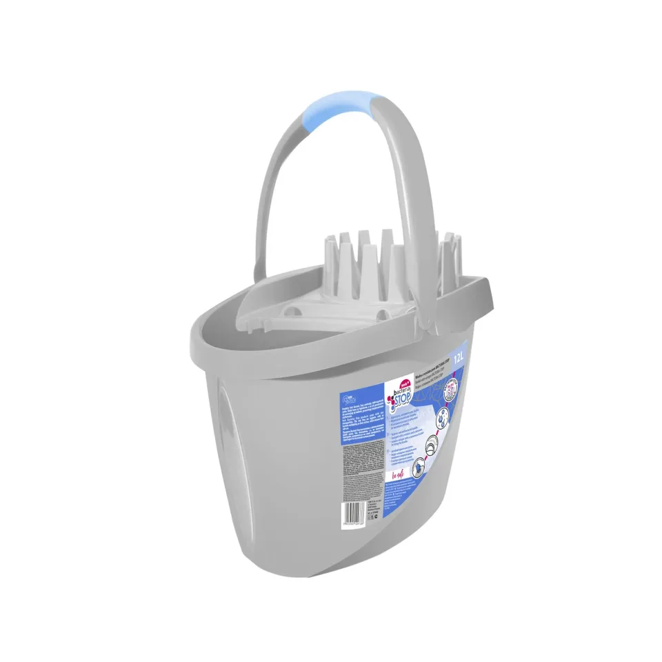 Găleată York Bacteria Stop, cu storcător, 12 L