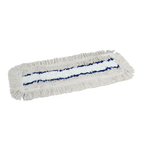 Mop Hunts, pentru curățare umedă, dungi colorate, bumbac, cu aripioare, 50 cm