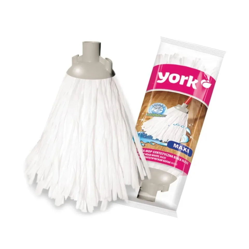 Mop York, cu panglici sintetice, 140 g, filet conic