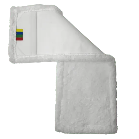 Mop pentru curățare umedă Up Hospital, dungi colorate, microfibră, cu aripioare, 40 cm