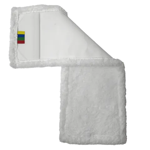 Mop pentru curățare umedă Up Hospital, dungi colorate, microfibră, cu aripi, 50 cm