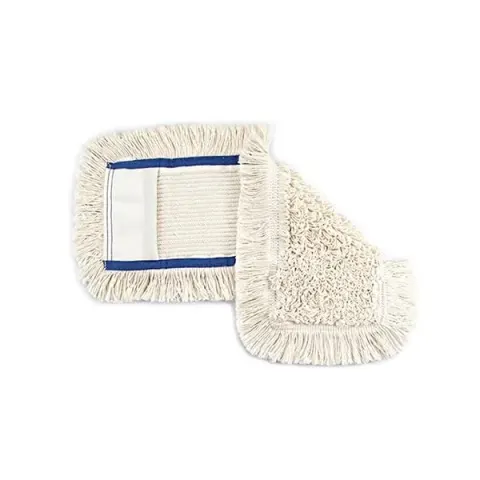 Mop pentru curățare umedă Up, dungi colorate, bumbac, cu aripioare, 50 cm