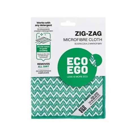 Prosop York Eco Ego Zig-Zag, microfibră, 35 x 35 cm