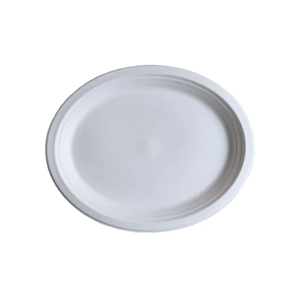 Farfurii eco, ovale, 318 x 255 x 22 mm, 25 buc