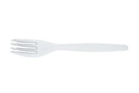 Furculițe premium, plastic cristal, 50 buc.