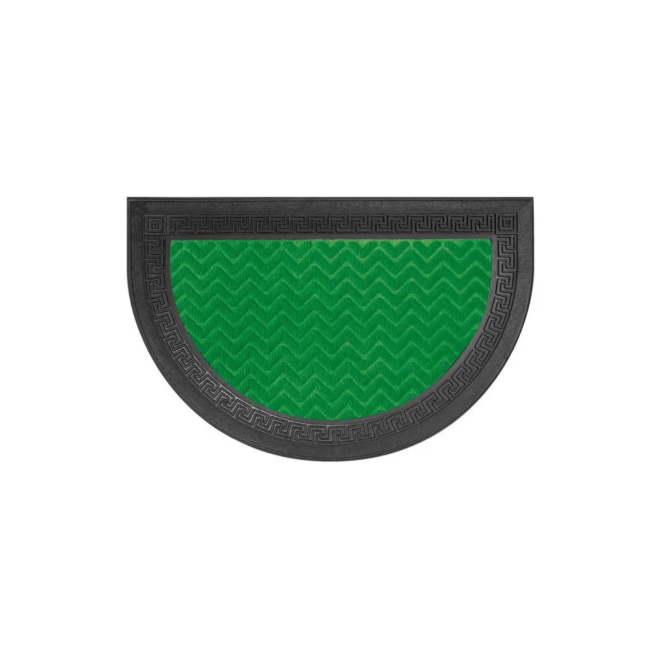 Covoraș Olivo Greca, 100% polipropilenă, 40 x 60 cm, verde