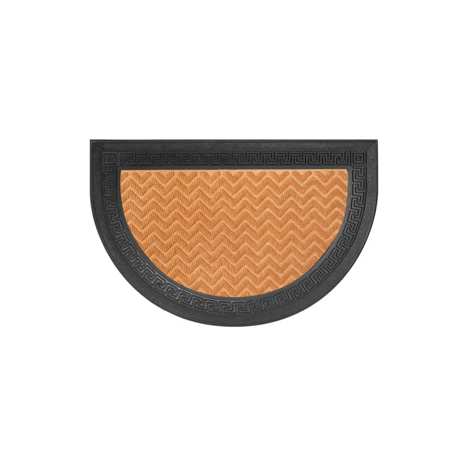 Covoraș Olivo Greca, 100% polipropilenă, 40 x 60 cm, bej