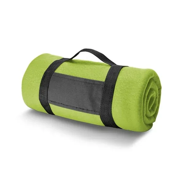 Hi!dea Pătură Warm It, 150 ? 120 cm, fleece, verde