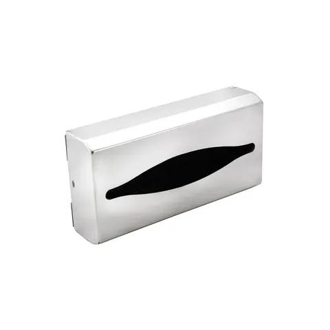 Cutie pentru prosoape Dayco Kleenex, 12.5 x 25 x 6.5 cm, oțel inoxidabil