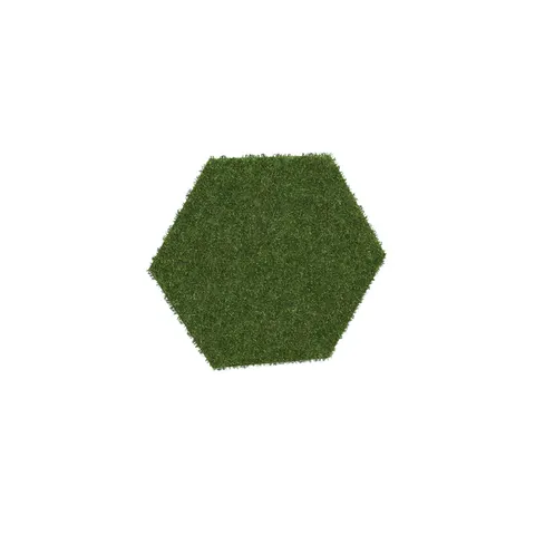 Gazon artificial, polietilenă și polipropilenă, verde