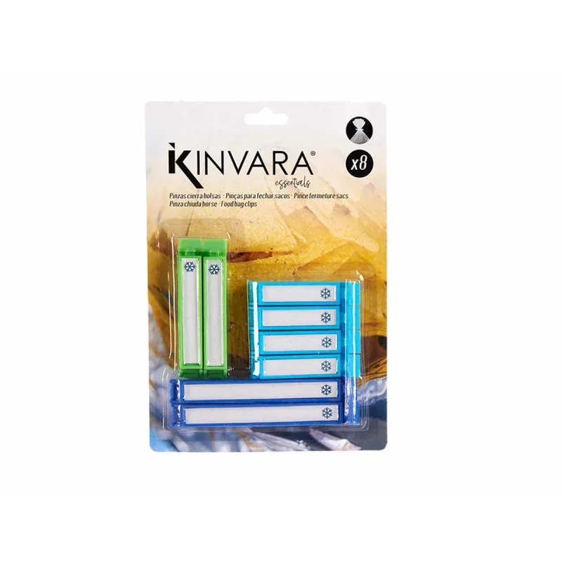Cleme pentru pungi Kinvara, 8 bucăți