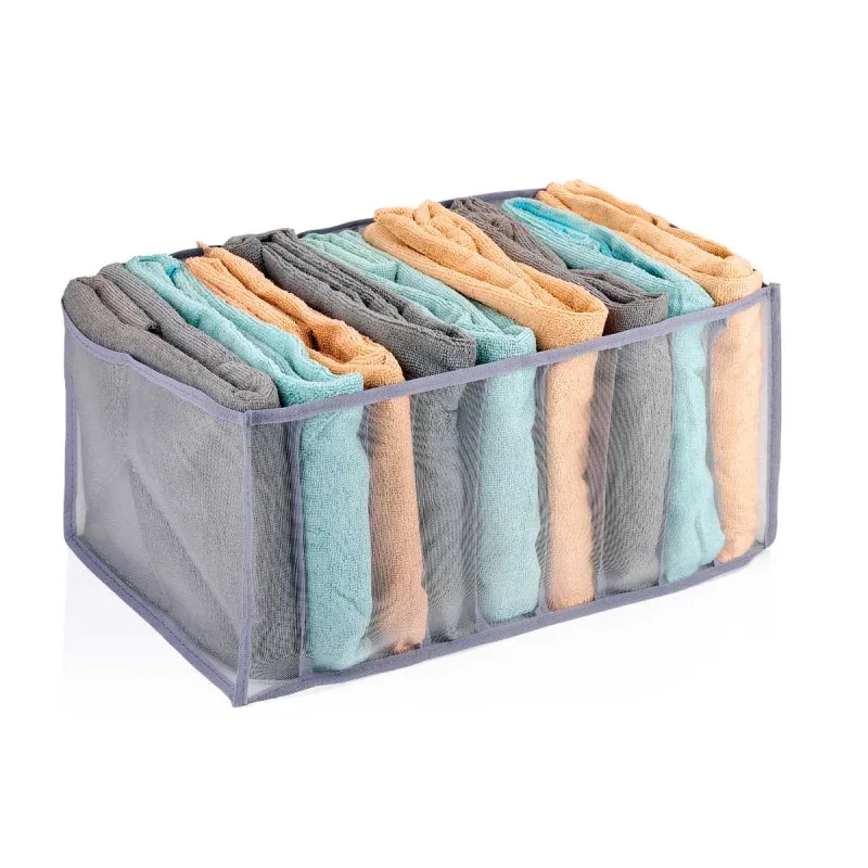 Organizator pentru pulovere și pantaloni Kipit, cu 9 compartimente