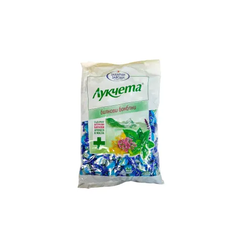 Zaharni Zavodi Candies Lukcheta, eucalipt, 1 kg