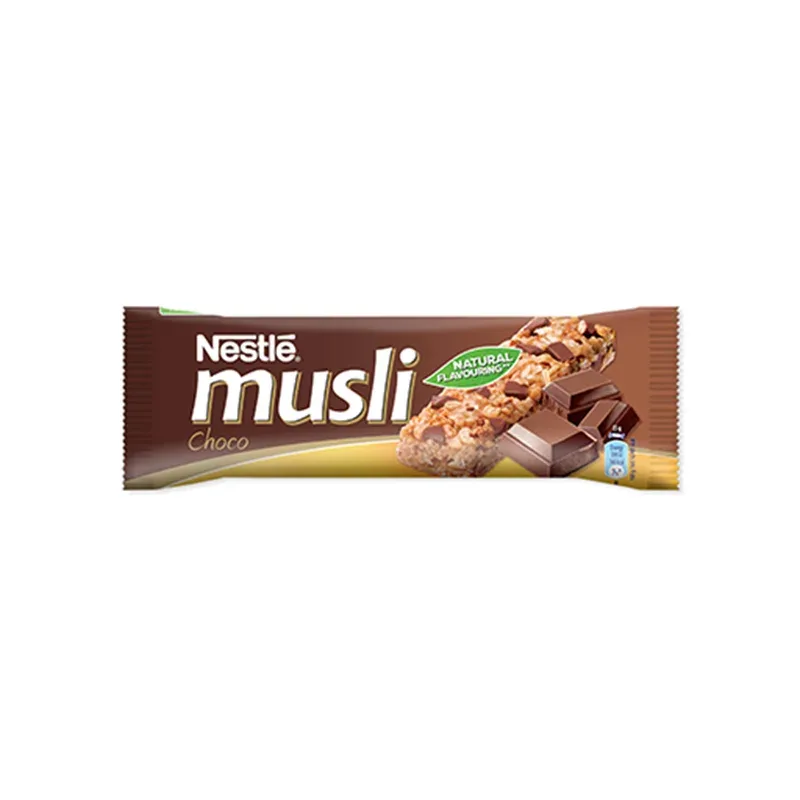 Baton Musli Cereal, ciocolată, 35 g