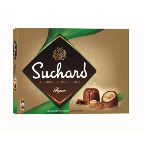 Praline de ciocolată Suchard, Figaro, 153 g