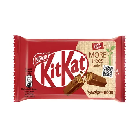 Nestle Desert din ciocolată Kit Kat, 4 batoane, 41.5 g