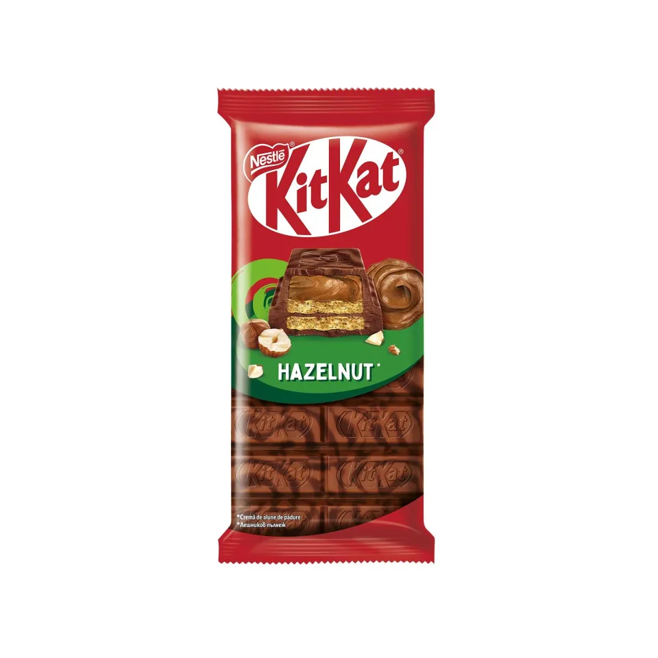 Nestle Desert de ciocolată Kit Kat, alune de pădure, 99 g