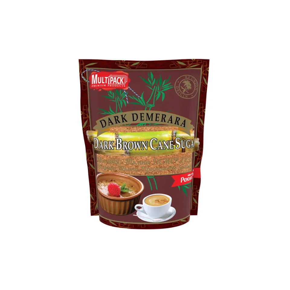 Multipack Zahăr Demerara Dark, brun, 500 g
