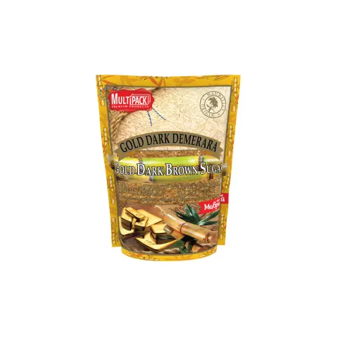 Multipack Zahăr Demerara Gold, brun, 500 g