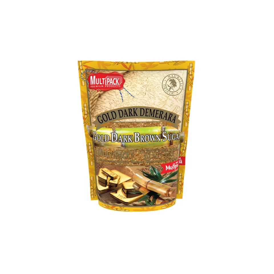 Multipack Zahăr Demerara Gold, brun, 500 g