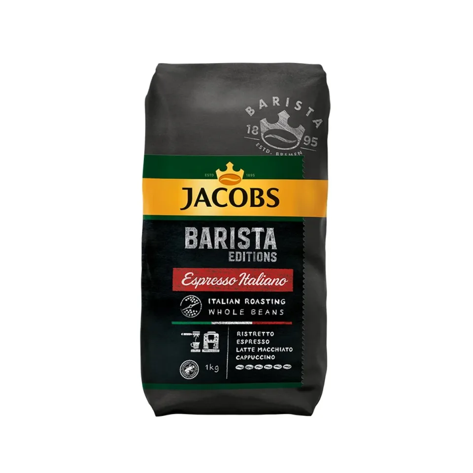 Boabe de cafea Jacobs Barista Edition Italiano, 1 kg