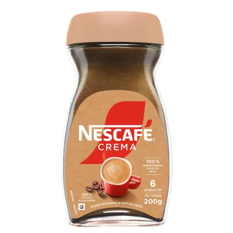 Cafea instant Nescafe Classic Crema, 200 g, borcan
