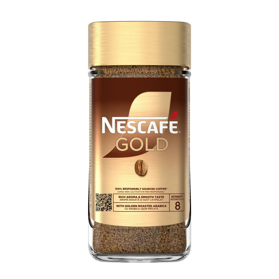 Nescafe Cafea instant Gold, 190 g