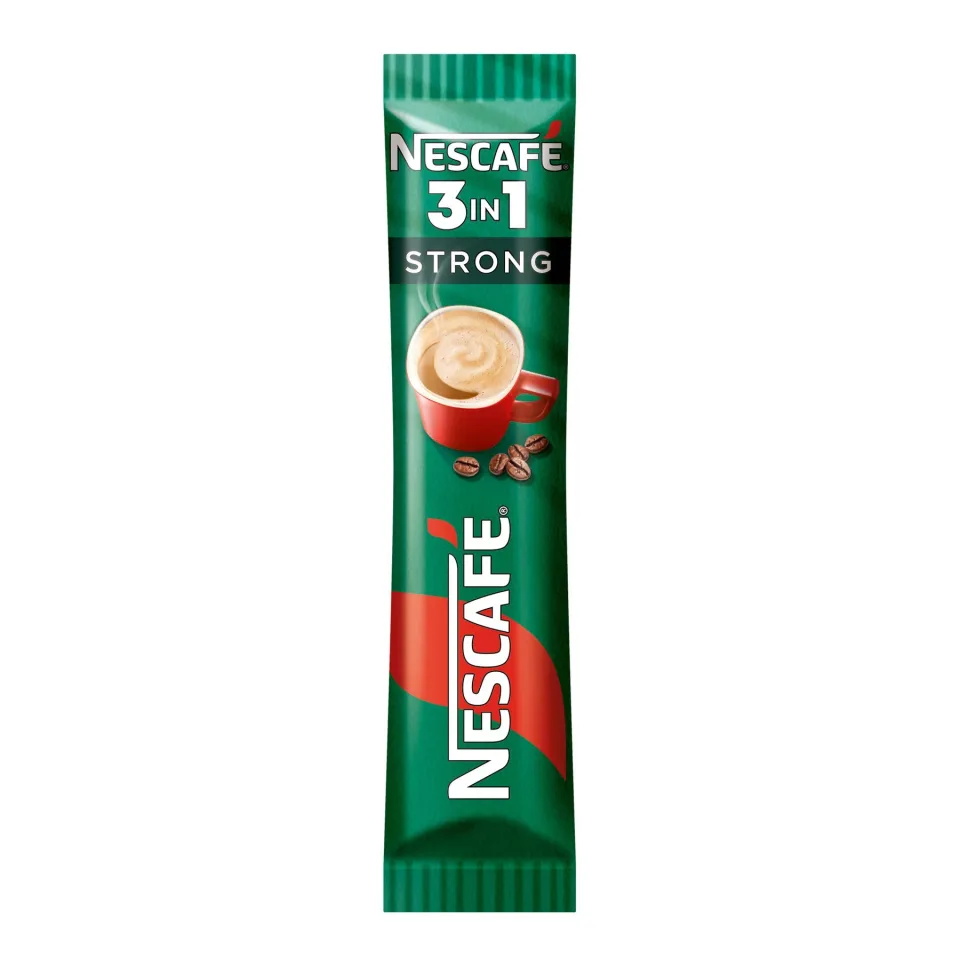 Nescafe Instant coffee Strong, 3in1, 14 g, cutie cu 28 buc